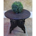 A BEAUTIFUL HANDCRAFTED EGYPTIAN STYLE SIDE TABLE