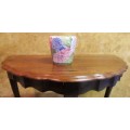 A GORGEOUS & ATTRACTIVE BALL & CLAW HALF MOON TABLE