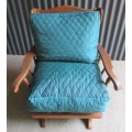 A LOVELY SOLLID WOOD VINTAGE ROCKING CHAIR