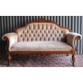 A GLAMOURS VICTORIAN STYLE DOUBLE SEATER SOFA COMFORTABLE FOR THAT SPECIAL CORNER