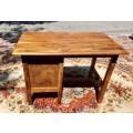 Solid Kiaat Desk with Three Drawers Perfect for a Kids Bedroom or small Office