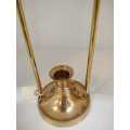 Lovely Brass Candle Holder with a carry handle