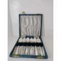 Six Silver plated Tea Spoons in the original box