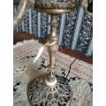 Stunning Vintage casted 5 bulp table lamp