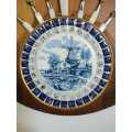 Delft Wooden Cheese Board