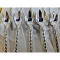 Set of Vintage Silver Plated Pickle Spoons