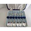 Set of Vintage Silver Plated Tea Spoons