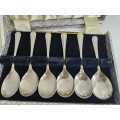 Set of Vintage Silver Jam Spoons