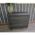 Black Painted Chest of Drawers (Collection only)