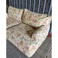 Comfortable Grafton & Everest  Large 2 Seater Sofa Fabric in good Condition (Collection Only)
