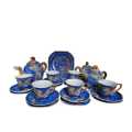 Vintage Blue dragon tea set.