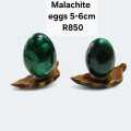 Malachite Eggs 5 to 6cm