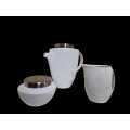 3 PC Porcelain Tea/Coffee set 4cup