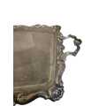 Golden Crown Silver plated serving Tray 58x35cm