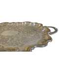 Silver plated serving Tray 63x31cm