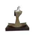 Vintage Bronze Seated Figurine Signed Paluma 7 R 99
