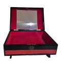 Black Lacquer Box in Antique Japanese Jewelry Boxes