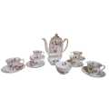 Old English Johnson Bros 16 PC coffee set with Pink Roses