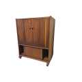 Retro Cabinet on casters, the perfect addition to any home bar or entertainment space