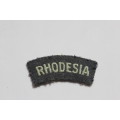 Rhodesia Army Cloth Shoulder Title