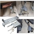 Anti-Theft Stainless Steel Car Brake/Clutch Pedal Lock