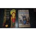 2 Books by JOANNE HARRIS ; Sleep Pale Sister a Gothic Tale and Coastliners