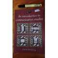 AN INTRODUCTION to COMMUNICATION STUDIES SHEILA STEINBERG