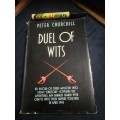DUEL OF WITS PETER CHURCHILL  First Edition 1953 ( World War Two WW2 second world war