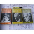 The Autobiography of BERTRAND RUSSELL in Three Volumes 3 Softcover books