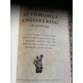 PRACTICAL AUTOMOBILE ENGINEERING Illustrated ( Odmans Press Revised Edition  around 1947 ) Motor