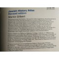 JEWISH HISTORY ATLAS MARTIN GILBERT Revised Edition 1976 9  ( including maps )