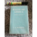RACES OF AFRICA C G SELIGMAN Third Edition 1959