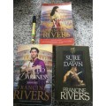 3 FRANCINE RIVERS 3 Books MARK of the LION SERIES Books 1 2 and 3 ( complete )