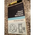 DIRECT CURRENT MACHINES M G SAY and E O TAYLOR  A Pitman International  (  Electrical Engineering
