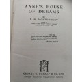 2 BOOKS BY L M MONTGOMERY ANNE`S HOUSE OF DREAMS  plus MAGIC FOR MARIGOLD