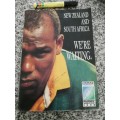 NEW ZEALAND AND SOUTH AFRICA WERE WAITING RUGBY WORLD CUP 1995 Please see Description reading copy