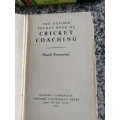 THE OXFORD POCKET BOOK OF CRICKET COACHING D TOWNSEND 1953