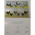 BANTAMS and MINIATURE FOWL W H SILK  (  poultry chickens farming agriculture )