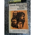 GREEK PHILOSOPHY THALES to ARISTOTLE Readings in the History of Philosophy PAUL EDWARDS