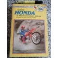 CLYMER HONDA XL / XR250 & 500 SINGLES 1978- 1991 SERVICE REPAIR PERFORMANCE Motorcycle