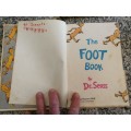 THE FOOT BOOK BY DR SEUSS First Published in Great Britain in 1969  ( NB Please note poor condition