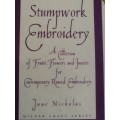 STUMPWORK EMBROIDERY A  collection of Fruits Flowers and Insects Contemporary Raised JANE NICHOLAS
