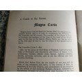THE SARUM MAGNA CARTA  1215 A History of the Document and a Guide to its translation ELSIE SMITH