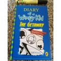 THE DIARY OF A WIMPY KID THE GETAWAY JEFF KINNEY ( Hardcover )