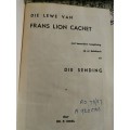 DIE LEWE VAN FRANS LION CACHET  Dr F KRIEL  1956 ( Die Sending ) ( NG KERK Transvaal )