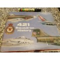421 SQUADRON HISTORY 1942 - 1982  ( Digby Lincolnshire England -airfield Spitfire )