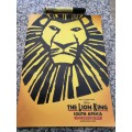 PROGRAM THE LION KING  ( SOUTH AFRICA Theatre production Montecasino 2007  )