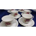 Small porcelain teacups