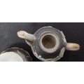 Miniature teapot and teacup