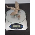 Silver  hummingbird  salt shaker 82 g